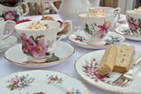 Host a Mother's Day Tea Party with Vintage Decor