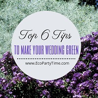 Top 6 Ways to Make Your Wedding Eco-Friendly