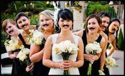 An Unforgettable Eco-friendly Mustache Bash Wedding 