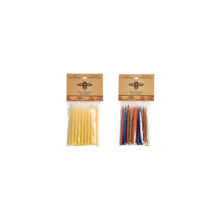 Beeswax Birthday Candles