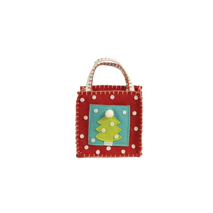 Groovy Christmas Tree Gift Card Goodie Bag