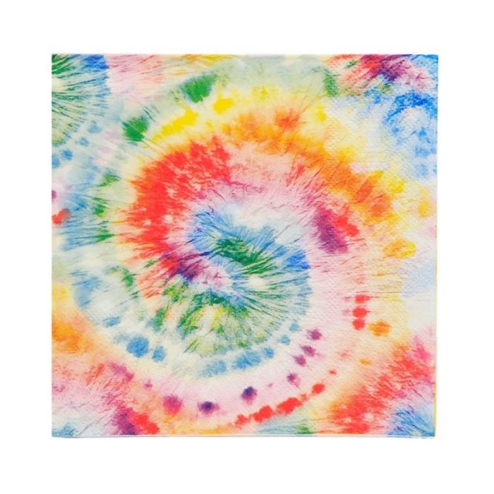 Rainbow Tie Dye Eco Friendly Napkins