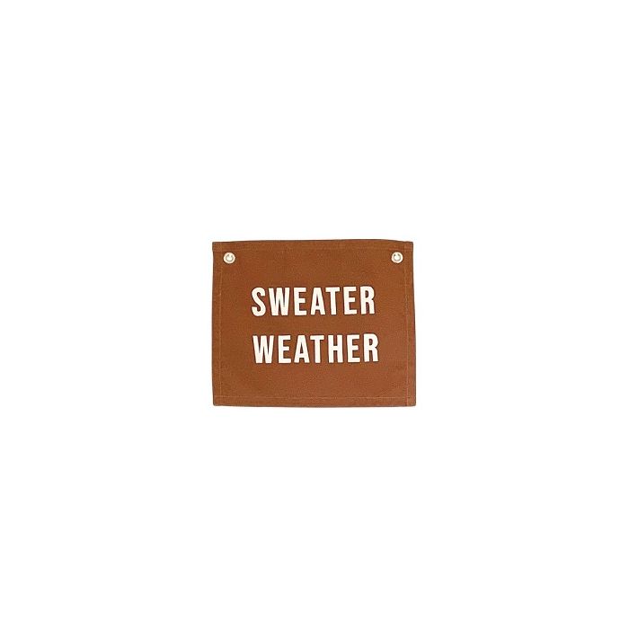 Sweater Weather Canvas Banner