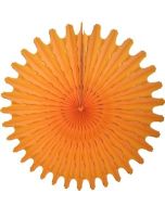 Gold Honeycomb 18" Tissue Fan Decoration