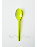 Green Compostable PLA 6 inch Spoons - Pack of 50