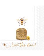 Save The Bees Lunch Napkin - 20 napkins per package