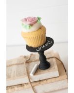 Mini Wooden Cupcake Stand -Black/Chalk-Only 1 available