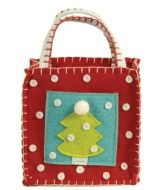 Groovy Christmas Tree Gift Card Goodie Bag