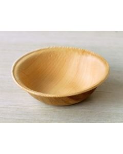 3.5" Round Palm Leaf Bowl - Pack of 25