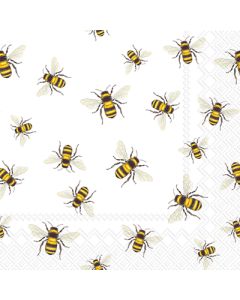 Save The Bees Cocktail Napkin - 20 napkins per package