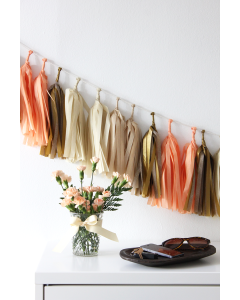 Nectar Tissue Paper Tassel Garland - 6'