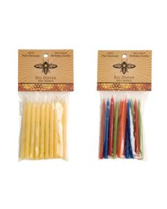 Beeswax Birthday Candles