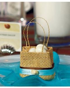 Natural Mini Woven Beach Bags - Set of 6 - as low as $5.34