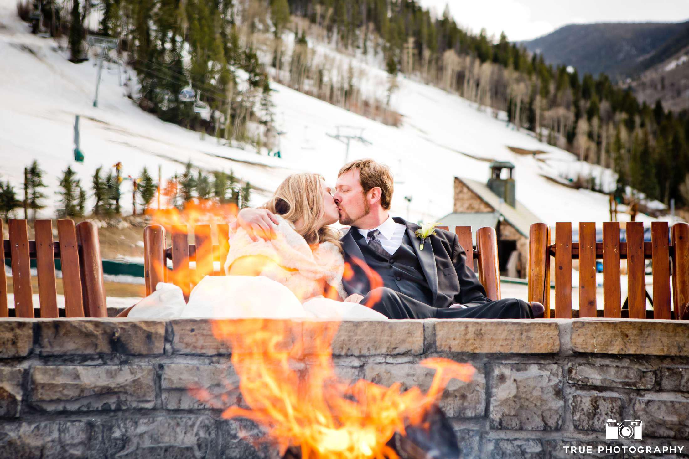 Sustainable Ski Mountain Weddings - Ecopartytime  (Photo Credits: True Photography) 