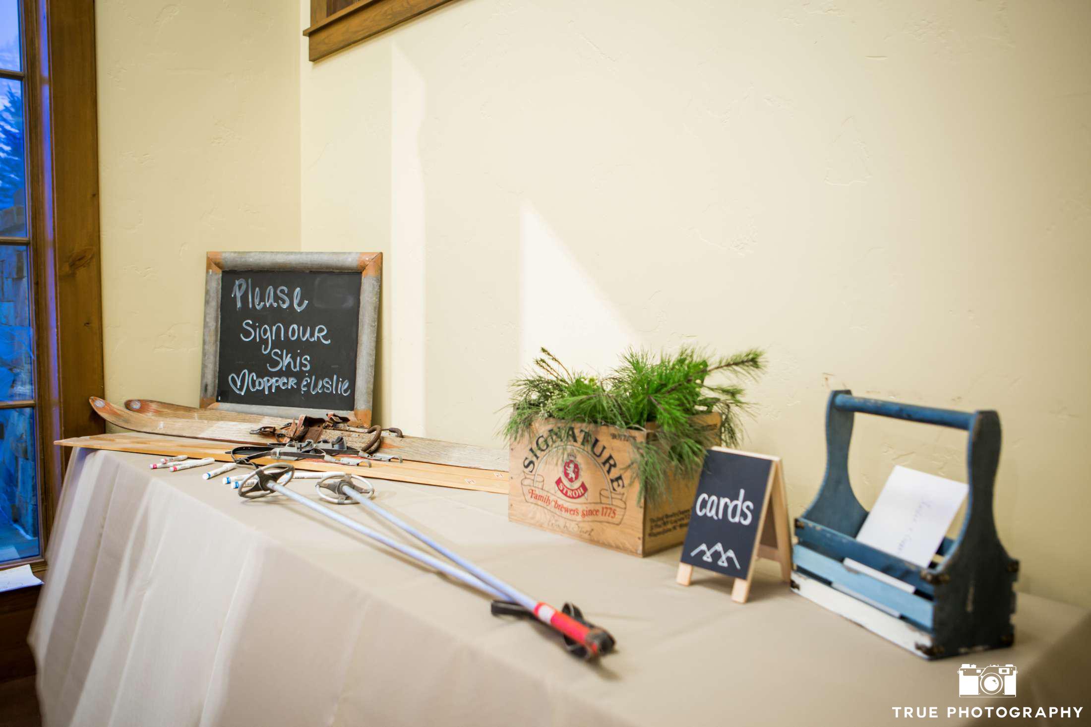 Sustainable Ski Mountain Weddings - Ecopartytime  (Photo Credits: True Photography) 