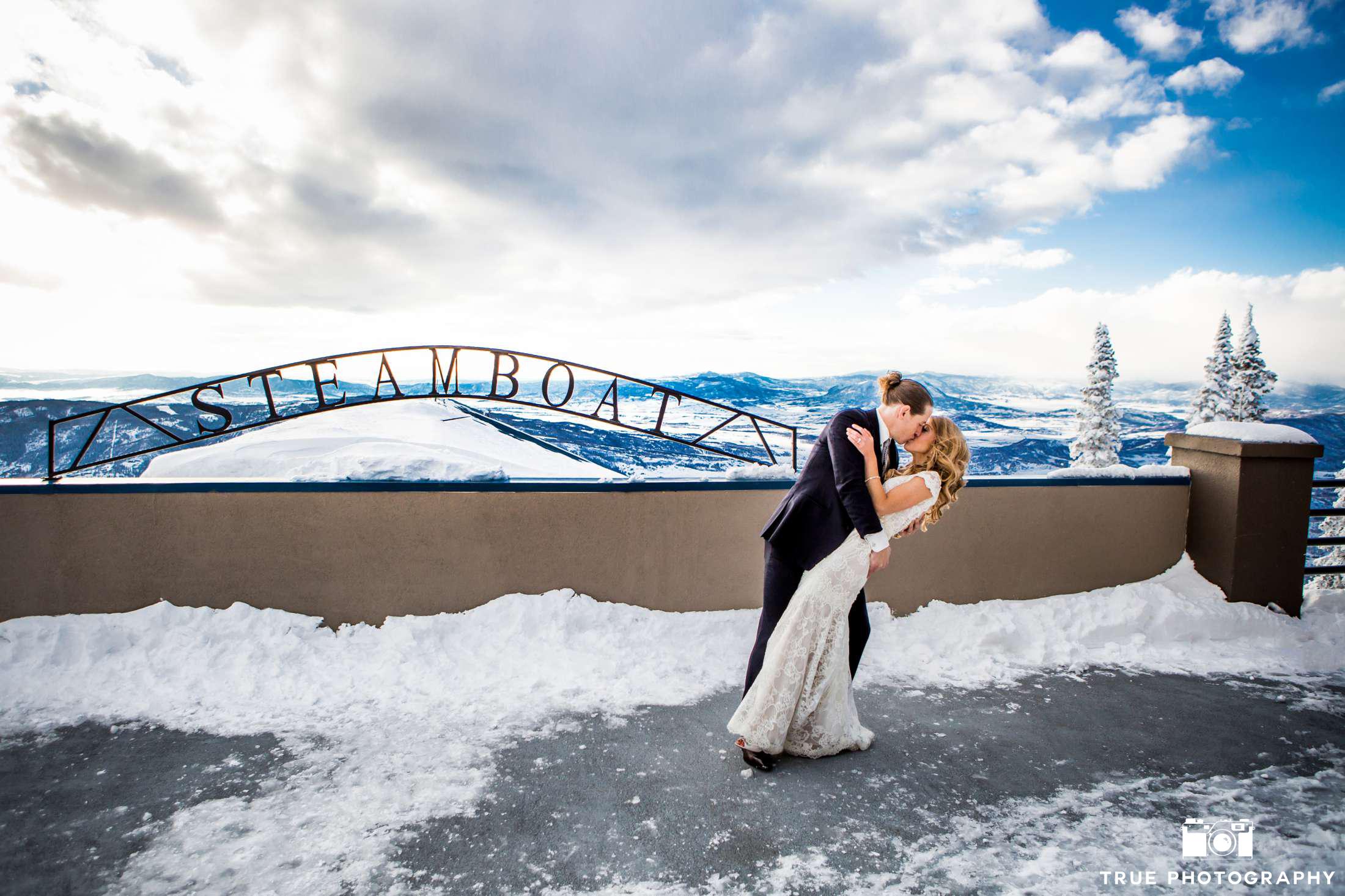 Sustainable Ski Mountain Weddings - Ecopartytime  (Photo Credits: True Photography) 