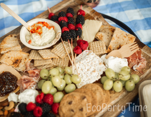 July 4th Picnic Eco-friendlyTableware - Ecopartytime