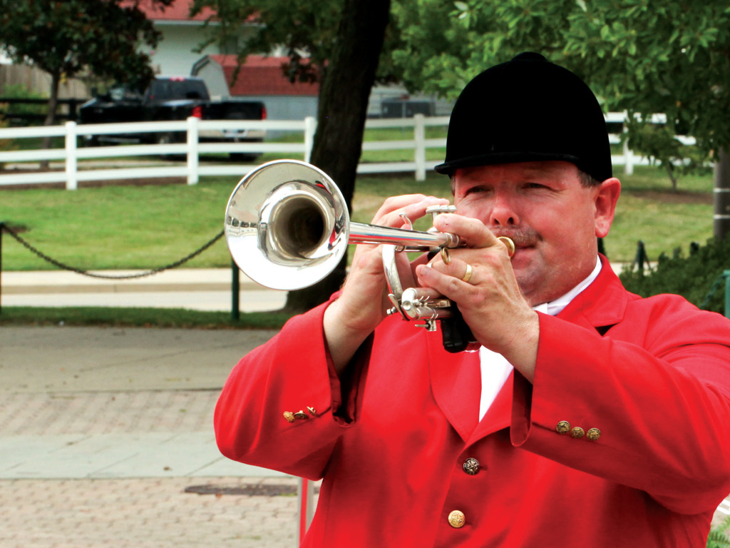 Kentucky Derby Wedding Trumpet Player