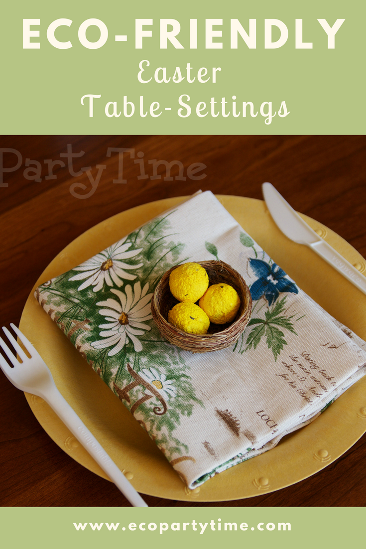 Ecopartytime: Eco-Friendly Easter Table-Settings 