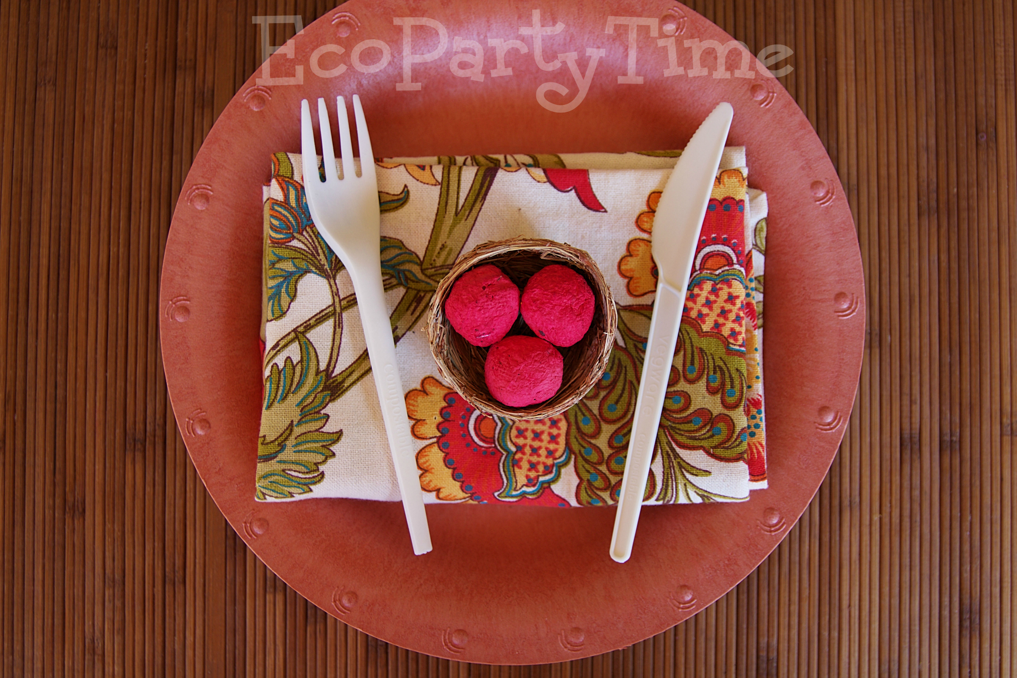 Ecopartytime: Eco-Friendly Easter Table-Settings