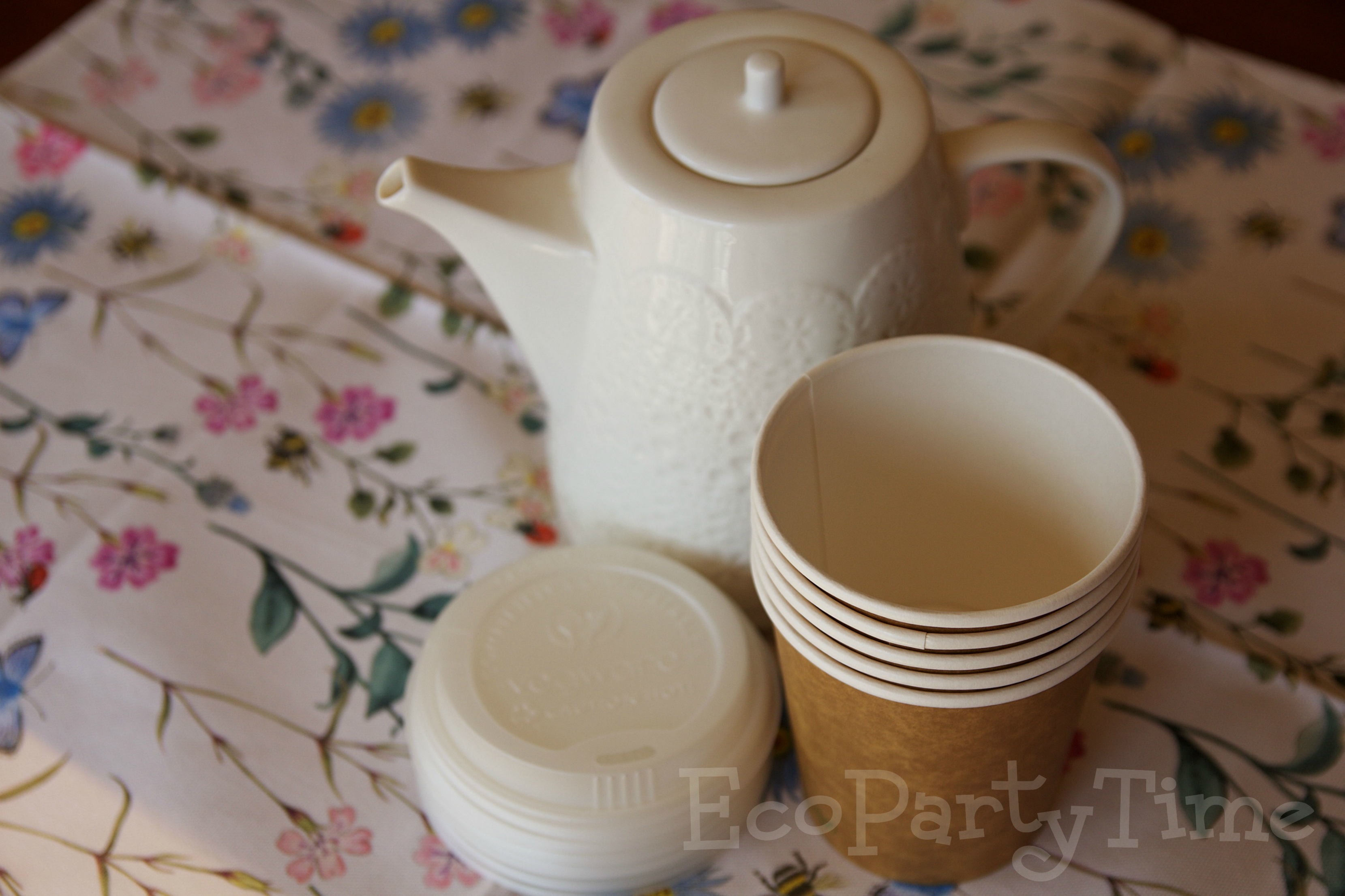 Ecopartytime: Eco-Friendly Spring Tea Party 