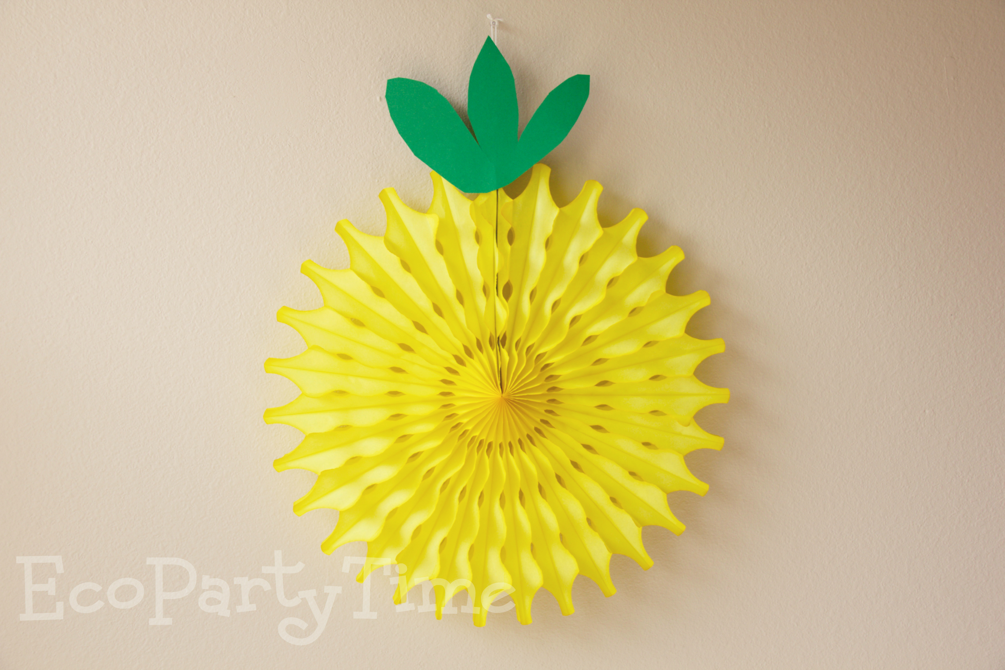 Ecopartytime: Fun Uses for Tissue Fans and Tissue Balls