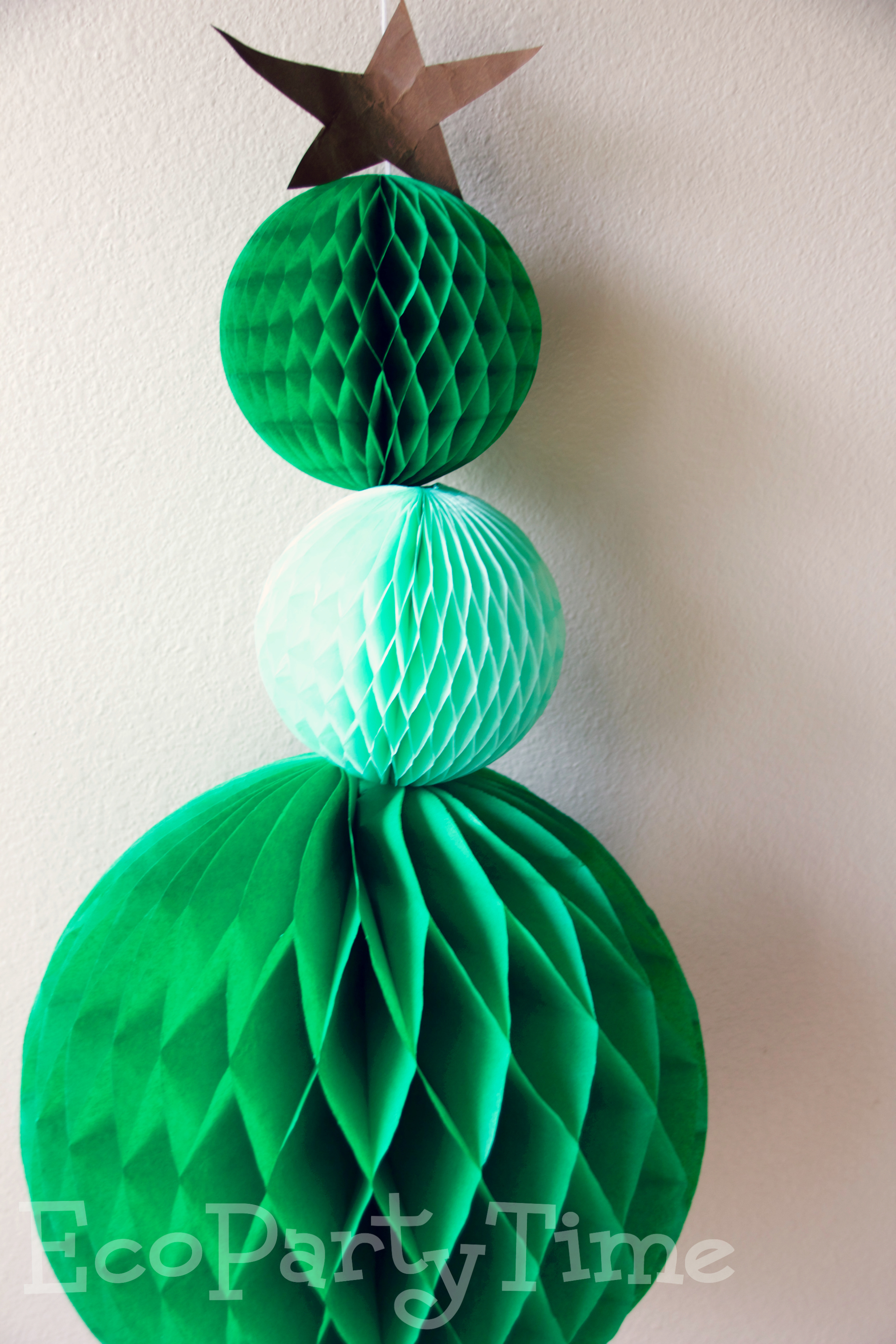 Ecopartytime: Fun Uses for Tissue Balls and Fans