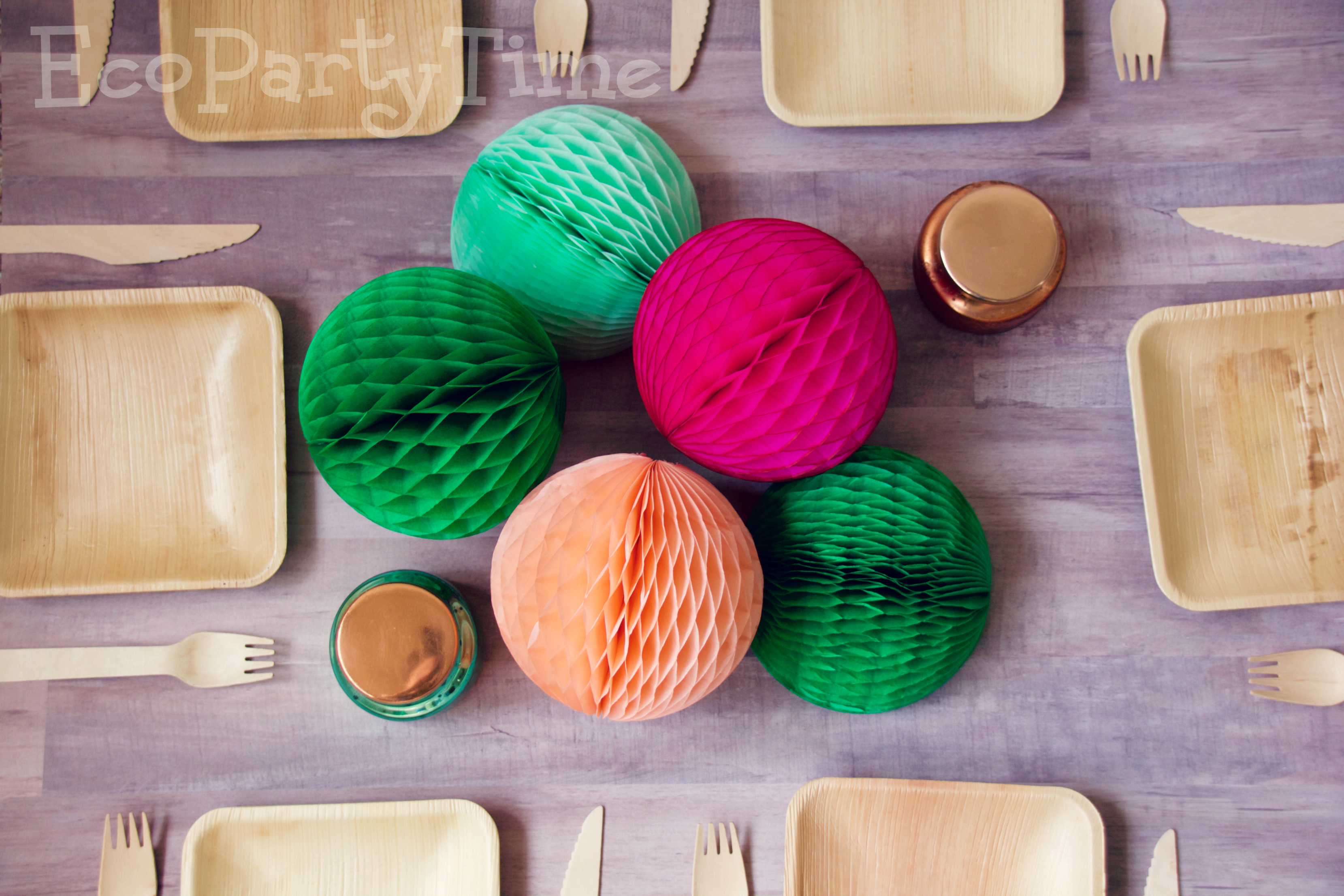 Ecopartytime: Fun Uses for Tissue Fans and Balls