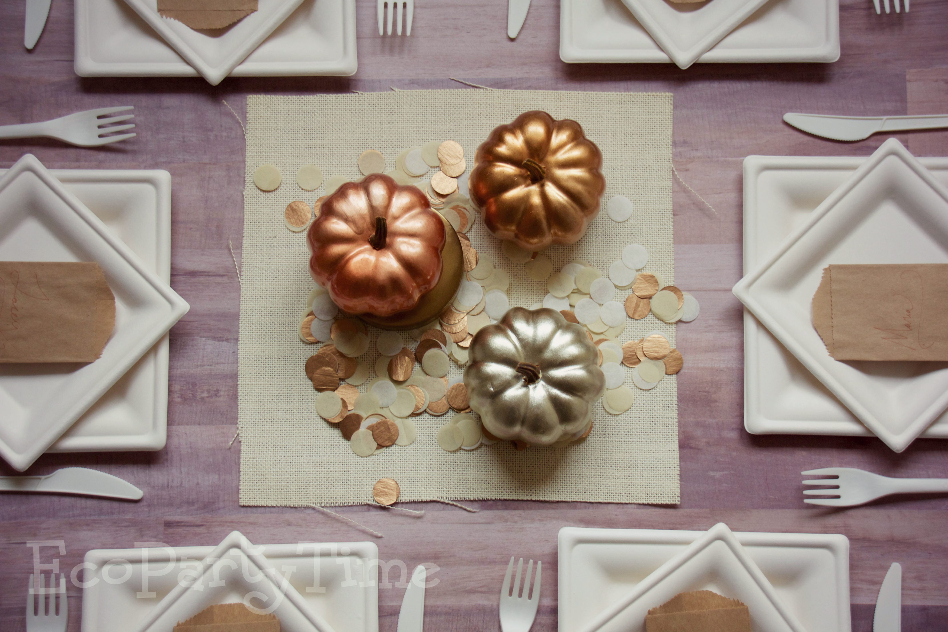 Ecopartytime; Eco-Friendly Thanksgiving Inspiration 