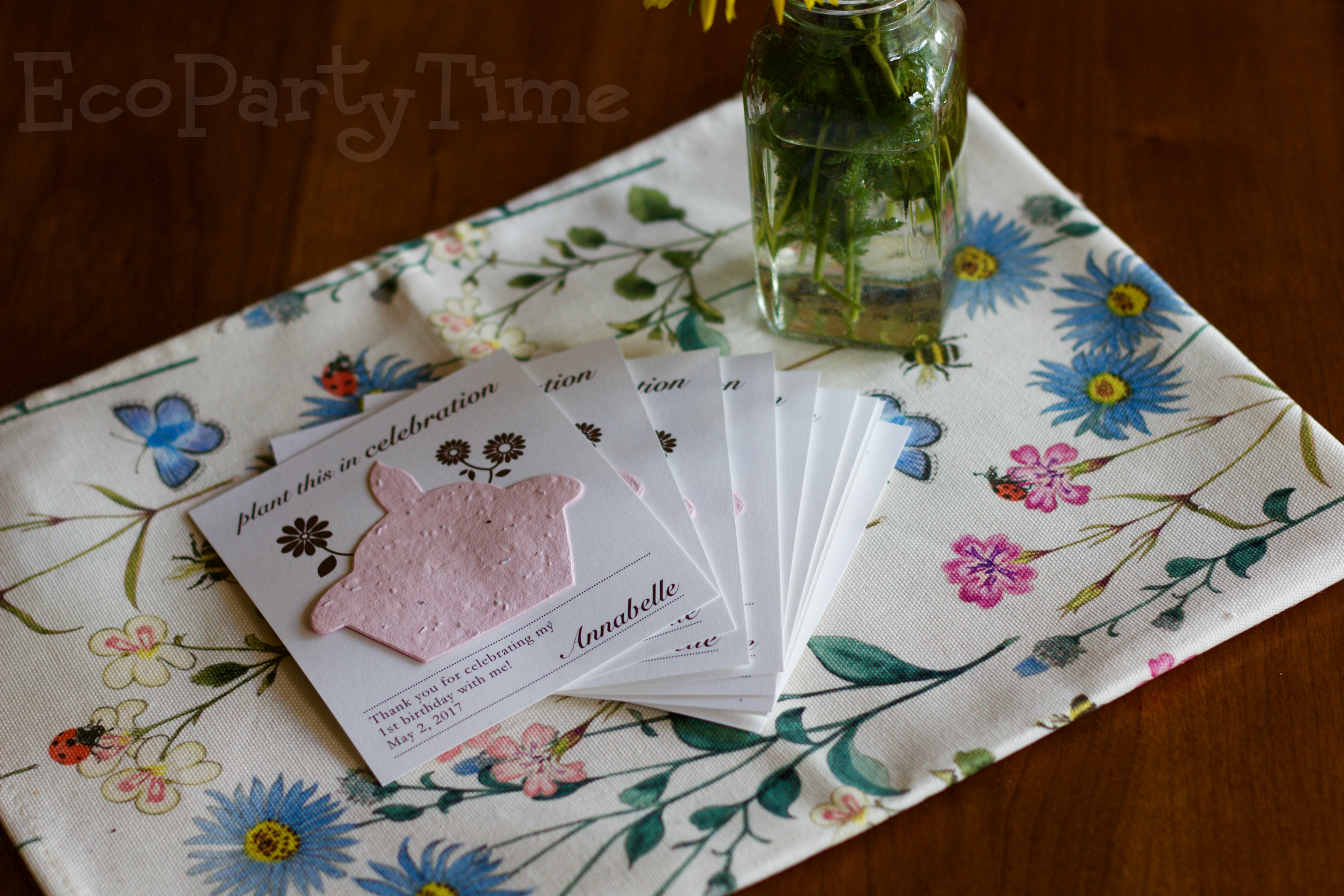 Ecopartytime: Bumble Bee Birthday Party 