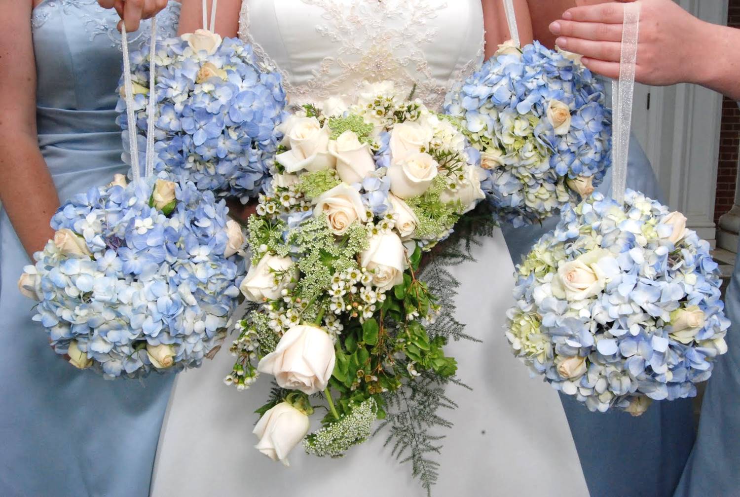 Pantone Wedding Blue Hydrangeas