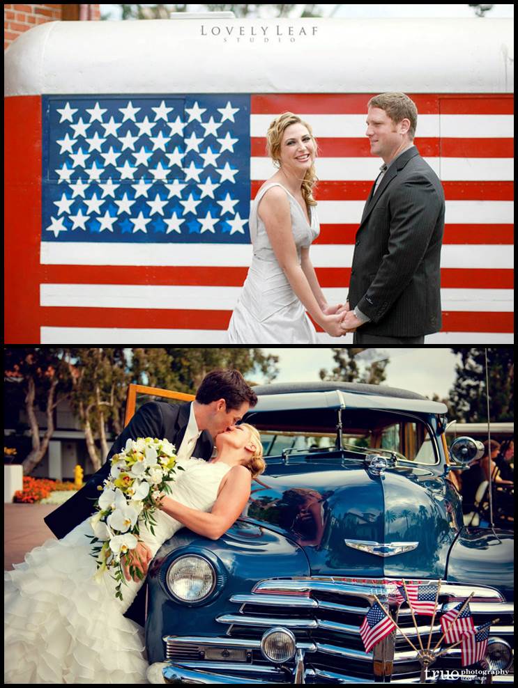 Patriotic Wedding Photo Op Ideas